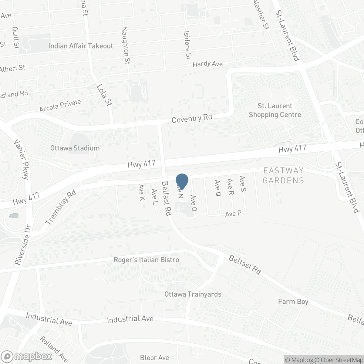 1305 AVENUE N AVENUE, Ottawa, Ontario K1G 0A7
